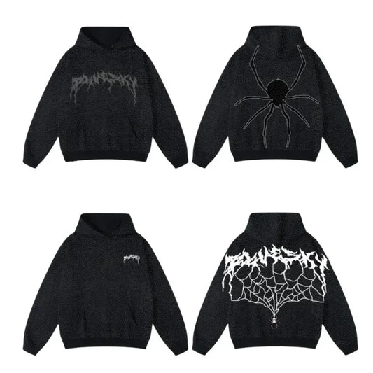 Unisex Rhinestone Hoodie